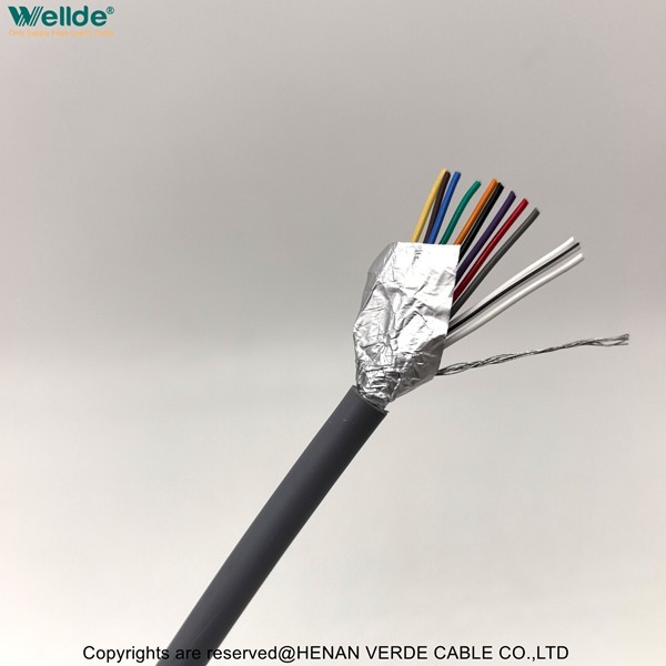 12 Core Aluminum Foil Shielded Cable high quality