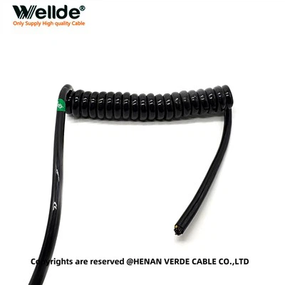 Cáp xoắn ốc PUR 18 lõi 0,5 mm2